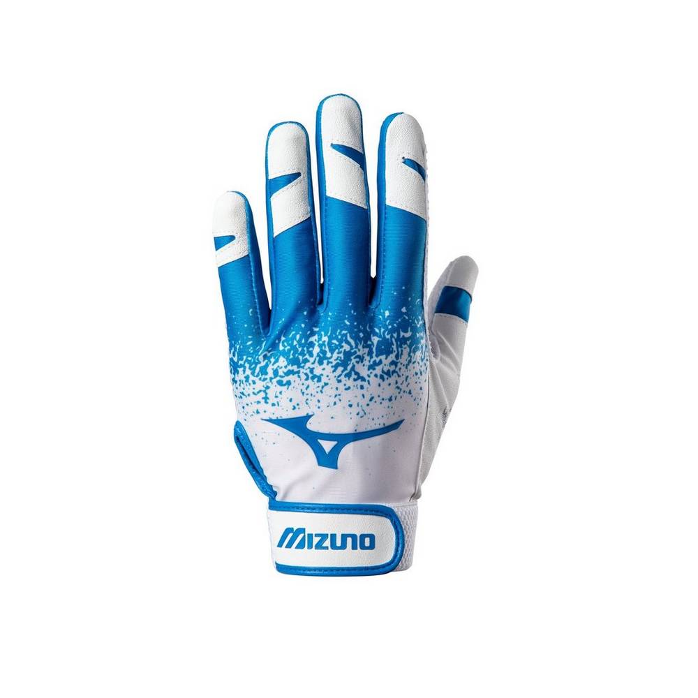 Womens Mizuno Finch Softball Batting Gloves Royal Philippines (HAGPFQ071)